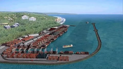 Vizhinjam Port in Kerala