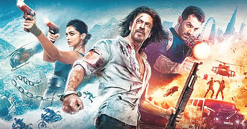 'Pathaan' clocks 50 days in
theatres worldwide
