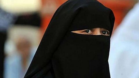 student wearing hijab ,representative image