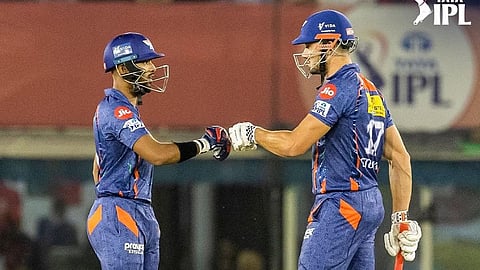 Mayers, Stoinis fire LSG to second highest total in IPL history