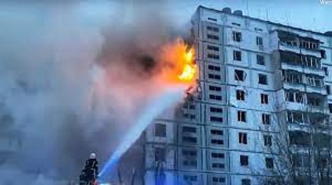 Russian missile and drone attack in Ukraine kills 19 people