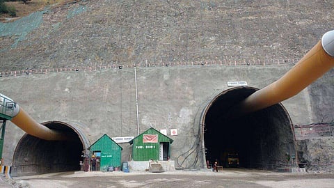 Kunfer tunnel along Jammu-Srinagar NH nears completion, one tube likely to be opened next week