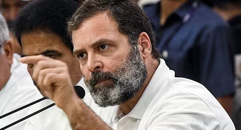 Congress leader Rahul Gandhi