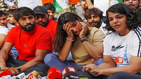 Won't end protest unless Brij Bhushan is put behind bars: Protesting wrestlers