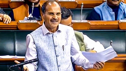 Adhir writes to Speaker seeking debate in Lok Sabha on Rahul Gandhi's disqualification