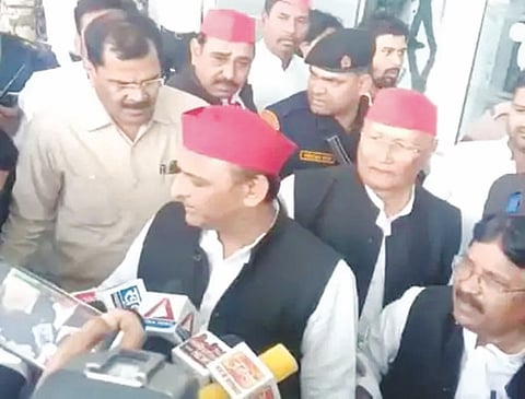 Constitution in danger now, says Akhilesh