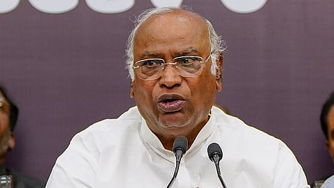 Congress President Mallikarjun Kharge