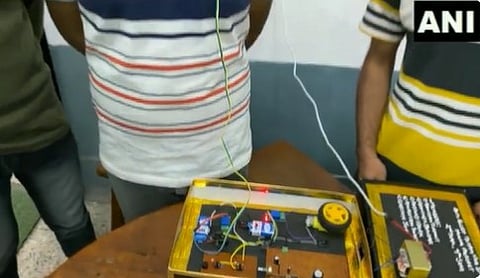 Sudents develop anti-sleep
alert system to curb mishaps