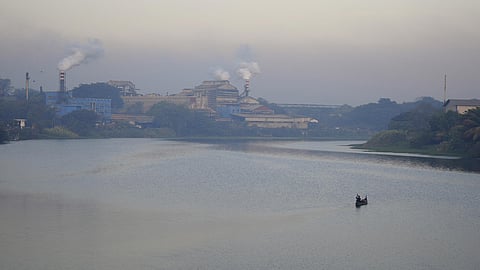 Residents try to save a river in Kerala's Eloor, officials deny problems