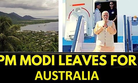 PM Modi leaves for Australia after concluding Papua New Guinea visit