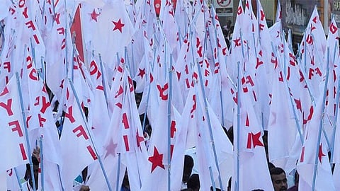 DYFI protest in Kanhangad