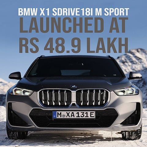 BMW India launches X1 sDrive18i M Sport at Rs 48.9 lakh