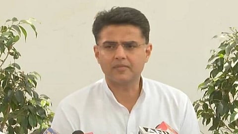 Seems Gehlot's leader is Vasundhara Raje not Sonia Gandhi: Sachin Pilot