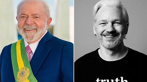 In London, Brazil's Lula calls for efforts to free Assange