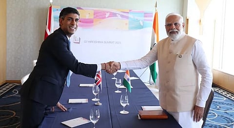 PM Modi, British counterpart Sunak review bilateral strategic ties