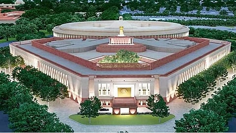 Controversial BJP MLA Narayan Tripathi demands installation of Ram Charan Paduka in the new parliament house