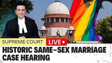Same sex marriage: Live streaming of proceedings has taken court to homes & hearts of common citizens, says SC