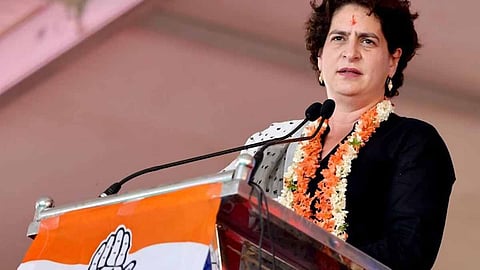 Congress leader Priyanka Gandhi Vadra