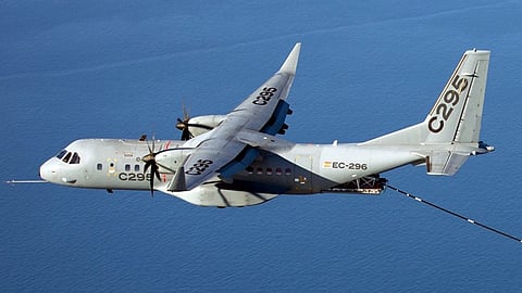 Airbus C295 for India completes maiden flight in Seville