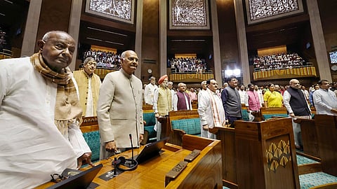 Never thought I'd sit in new Parliament building in my lifetime, but I did now at age 91: Deve Gowda