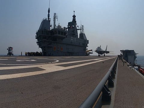 MiG-29K fighter makes maiden night landing on INS Vikrant; Navy terms it 'historic milestone'