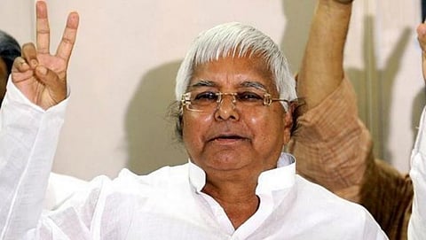 RJD president Lalu Prasad