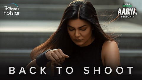 Sushmita Sen completes shooting for 'Aarya' season 3