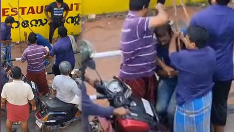 Policeman thrashed for barging into house in Kerala capital