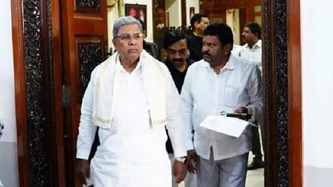 Rational Siddaramaiah uses 'inauspicious' south door of his office in Vidhana Soudha