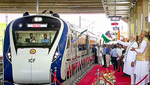 PM Modi flags off 5 Vande Bharat trains from Madhya Pradesh