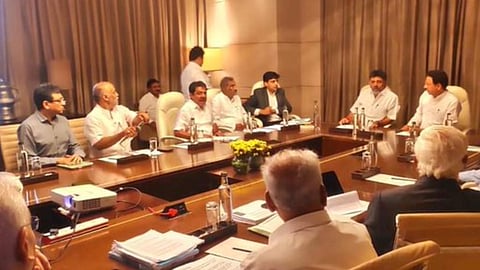 BJP questions Surjewala's presence in meeting of DCM Shivakumar and state officials
