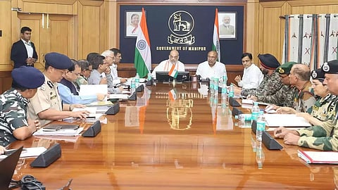 Govt holds all-party meet on Manipur