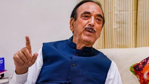 No benefit will come out of opposition unity ahead of 2024 LS polls: Ghulam Nabi Azad