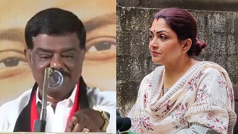 DMK sacks platform speaker for 'indicipline' after BJP leader Khushbu slams him for 'crass comments' about her
