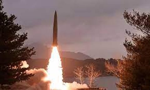 North Korea fires 2 short-range ballistic missiles