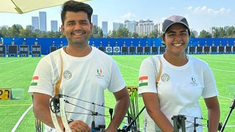 Aman Saini and Pragati clinched a gold medal,