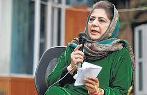 PDP chief Mehbooba Mufti