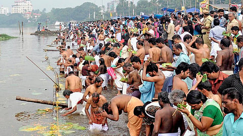 Bali tharpanam on Karkidaka Vavu