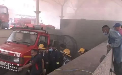 Fire at hospital in Ahmedabad