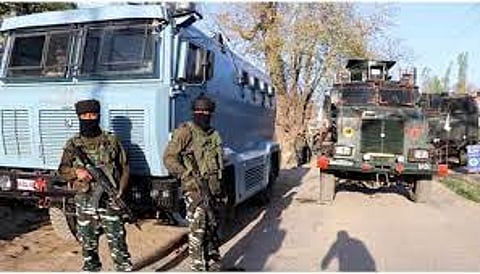 Jammu and Kashmir's Shopian district Security has been beefed up in such areas,
