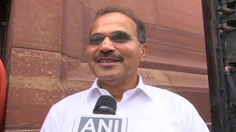 Congress leader Adhir Ranjan Chowdhury