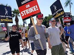 Actors and writers strikes enter second week