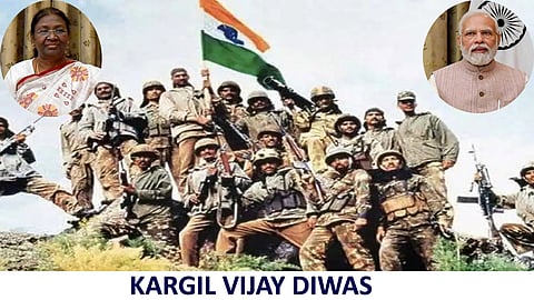 Symbolises extraordinary valour, steadfast determination of our jawans