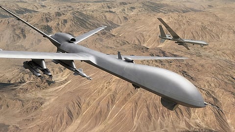 Drones used in war
