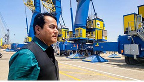 Union Minister of Ports, Shipping and Waterways Sarbananda Sonowal on India's maritime