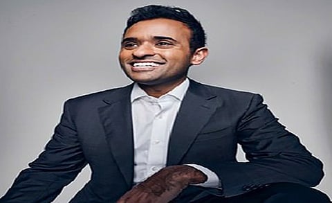 Indian-American Republican presidential candidate Vivek Ramaswamy