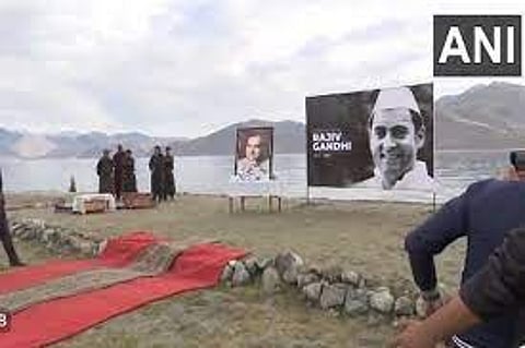 J-K Congress pays tributes to Rajiv Gandhi on his 79th birth anniversary