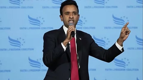 Indian American presidential aspirant Vivek Ramaswamy