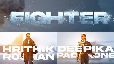 Hrithik Roshan, Deepika Padukone share official motion poster of 'Fighter'