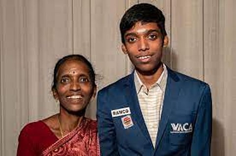 Praggnanandhaa's mother Nagalakshmi elated at son's success, looks forward to Candidates Tournament